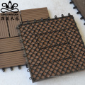 anti - oxidation Wood substitute Hollow hole terasse wpc outdoor advanced wood composite floor